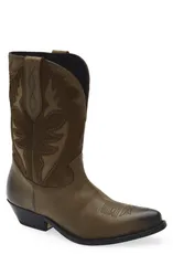 ゴールデングース レディース シューズ ブーツ・レインブーツ Golden Goose Wish Star Short Western Boot Kakiのサムネイル
