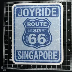 B302　Route 防水ステッカーZEROGRAVITY