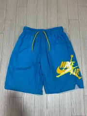 ジョーダン ナイロン トレーナー ハーフパンツ XL (32 33) 傷なし ウエストゴム free