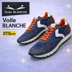 EURO42 VOILEBLANCHE ネイビー/レッド スエードスニーカー - メルカリ