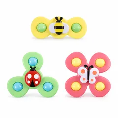 赤ちゃんおもちゃ ベビーおもちゃ おもちゃ知育玩具 ハンドスピナー 3点セット