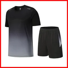 メンズ 上下セット 夏服 メンズ ランニングウェア Tシャツ ジャージ ショートパンツ トレーニングウェア 半袖 部屋着 通気 スポーツウェア 吸汗速乾