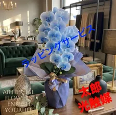 光触媒　人工観葉植物　ウォールグリーン　フェイク　フラワー　リアル胡蝶蘭bl@@