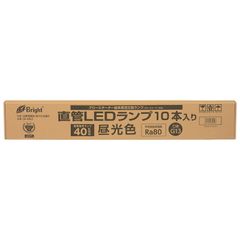 新品】オーム電機 直管LEDランプ 昼白色 Ra80 G13（10本入り） - メルカリ