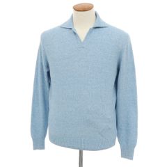 ZANONE（ザノーネ）スキッパーシャツ サイズ44 ネイビー - メルカリ