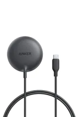 新品 Anker Zolo Wireless Charger (Magnetic Pad) ブラック Qi2対応 マグネット式 ワイヤレス充電/ワイヤレス出力 iPhone MagSafe対応 iPhone 16 / 16 Pro / 16 Pro Max
