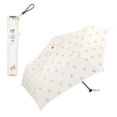 신품 Wpc. Air-Light 레오파드 & 타이거 미니 오프 우산 접는 우산 초경량 55cm 115g 통근 통학 여행 컴팩트 작은 가벼운 심플 멋 귀여운 여성 여성 레트로 동물 AL02-031-00
