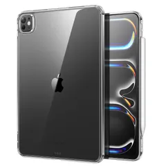 新品 ESR iPad Pro 13インチ ケース（M5/M4、2025/2024）専用 薄型軽量 耐衝撃・耐落下保護・耐黄変 ハイブリッドケース ハード背面とソフトフレーム Pencil Pro/USB-C対応 Classicシリーズ クリア