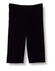 新品 [オカモト] くろぱん 綿混 スパッツ のびのび 5分丈 キッズ スクール 制服 通園 通学 オーバーパンツ 919-830 ガールズ ブラック 日本 150