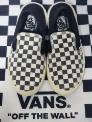 VANS チェッカーボード スリッポン ネイビー 250mm