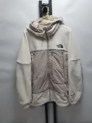 THE NORTH FACE ザノースフェイス フリース クレスタ デナリ ポーラテック フード ジャケット クリーム L