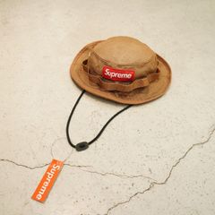 국내 정규 미품 23SS Supreme 슈프림 Mesh Cordura Boonie Sand 메쉬 코듀라 나일론 부니 버킷 모자 차계 2155Q