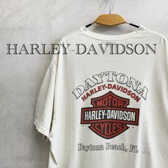 ハレーダビットソン 袖なしTシャツ 大きめメ2XL ビックプリント 