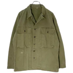 40年代 米軍実物 U.S.ARMY M-43 HBT ヘリンボーンツイル フィールドジャケット ヴィンテージ ミリタリー(メンズ 38 R)中古 古着 X7300