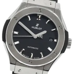 ウブロ HUBLOT 582.NX.1170.RX クラシック フュージョン デイト 自動巻き レディース 箱・保証書付き_955059のサムネイル