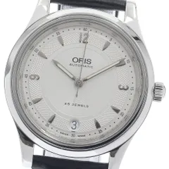 オリス ORIS 7490 モダンクラシック キアヌ・リーブス着用モデル デイト 自動巻き メンズ 良品 _952636のサムネイル