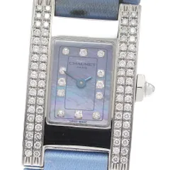 ショーメ Chaumet W01212-056 スタイル レクタングル サイドダイヤ 12P クォーツ レディース _949800のサムネイル