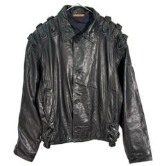 クルチアーニ ネイビー ナイロンジャケット 48サイズ ジップアップ