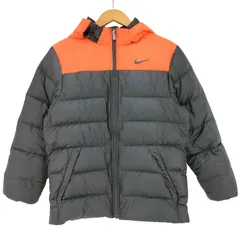 ナイキ NIKE バイカラー ダウンジャケット フード着脱可 レディース JPN：L 