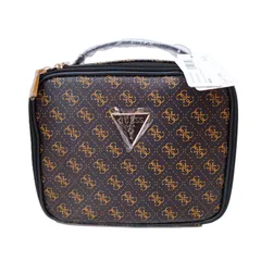 【未使用】GUESS ゲス トラベルポーチ Q8389045 バッグ ブラウン レディース ハンドバッグのサムネイル