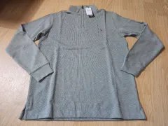 ポロ ラルフローレン ハーフジップアップ カーキ M