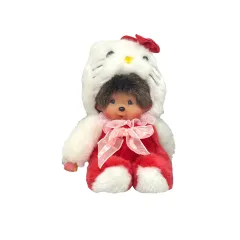 (レアアイテム) サンリオ ハローキティ モンチッチ コラボ ぬいぐるみ