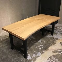 無垢 一枚板 ダイニングテーブル アカシア モンキーポッド アイアン脚 無垢 一枚板 ダイニングテーブル アカシア モンキーポッド アイアン脚4