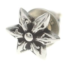 インボイス有】 クロムハーツ CHプラススタッドピアス ブルー
