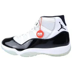 NIKE (ナイキ) AIR JORDAN 11 RETRO CONCORD エアジョーダン 11 レトロ コンコルド ハイカットスニーカー ブラック/ホワイト US13/31cm 378037-100