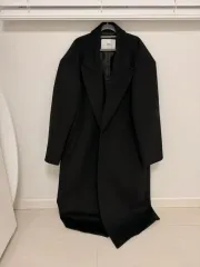 OWNブランドのブラック ロング コート XL 総丈130