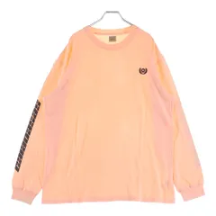 YEEZY (イージー) ×CALABASAS LONG SLEEVE ×カラバサス リングスリーブ 袖プリント長袖カットソー オレンジのサムネイル