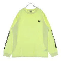 YEEZY (イージー) ×CALABASAS LONG SLEEVE ×カラバサス リングスリーブ 袖プリント長袖カットソー イエローのサムネイル