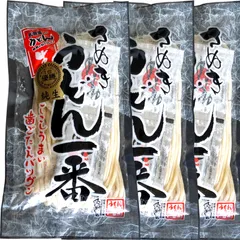 【訳あり】もちもち  讃岐うどん 300ｇ ２～３人前 ３パック 純生 出汁付  【第一回土産うどん味コンクール１位優勝】賞味期限2026/08/01のサムネイル