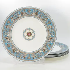  フロレンティーン ターコイズ プレート 皿　27cm 5枚組 フロレンティーン ターコイズ プレート 27cm|WEDGWOOD公式オンラインストア