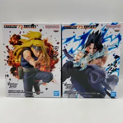 ナルト　2点セット　NARUTO72series 40 VIBRATION STARS 　DEIDARA＆UCHIHA SASUKE　A　デイダラ　B　うちはサスケ　プライズ　フィギュア　（ME28-4118）