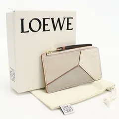 LOEWE ロエベ コインカードホルダー フラグメントケース パズル コインケース カーフ【中古】 レディース