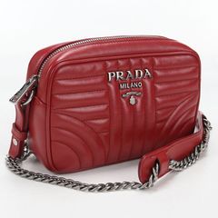 PRADA ダイアグラム ショルダーバッグ IBH083 ギャランティカード 