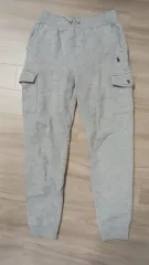 ポロ ラルフローレン トレーナー ズボン グレー M (10-12) 正規品販売 小さなダメージ