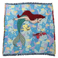 希少 Disney アラジン ジャスミン タペストリー ラグ ソファカバー
