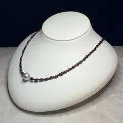 あこや本真珠　淡水　デザインネックレス