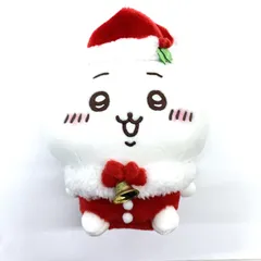 【★加古川物流】【中古品】ちいかわ サンタさんだ! ぬいぐるみ マスコット 約20cm 【722】