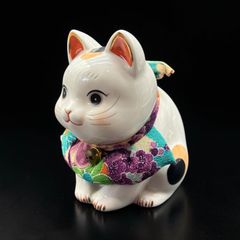九谷焼 逆立ち招き猫 三毛 N-025F - メルカリ