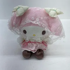 【★加古川物流】【美品】サンリオ フォレストレースデザインシリーズ ぬいぐるみ マイメロディ 【722】