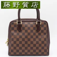 （美品）ルイヴィトン LOUIS VUITTON ブレラ ダミエ ベージュ ブラウン ゴールド金具 N51150 ハンドバッグ レディース ブランド ルイヴィトンバッグ 中古 ヴィトン バッグ ルイビトン 8244