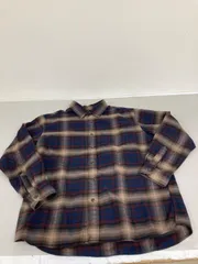 送料無料★UNIQLO ユニクロ★長袖シャツ　ネルシャツ　チェックシャツ★メンズ　XLサイズ　#80421sj94