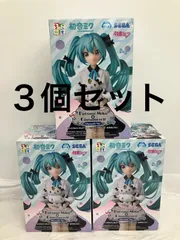 未開封 ちょこのせ プレミアムフィギュア 初音ミク シナモロール ３個セット LF4A90 f107