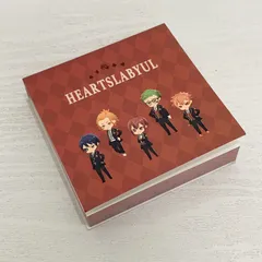 ツイステ ハーツラビュル リドル エース デュース トレイ ケイト スクエアメモ メモ帳