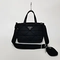 プラダ リナイロン ダウン トート クロスバッグ 1BG373