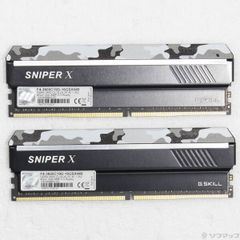 G.SKILL SNIPER X DDR4 32GB (1枚故障) G.SKILL SNIPER X DDR4 32GB (1枚故障) - メルカリ