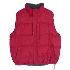L.L.Bean エルエルビーン フロントポケット ダウン ベスト エンジ系 XXL【中古】